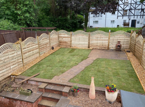 garden fencing services bridgwater